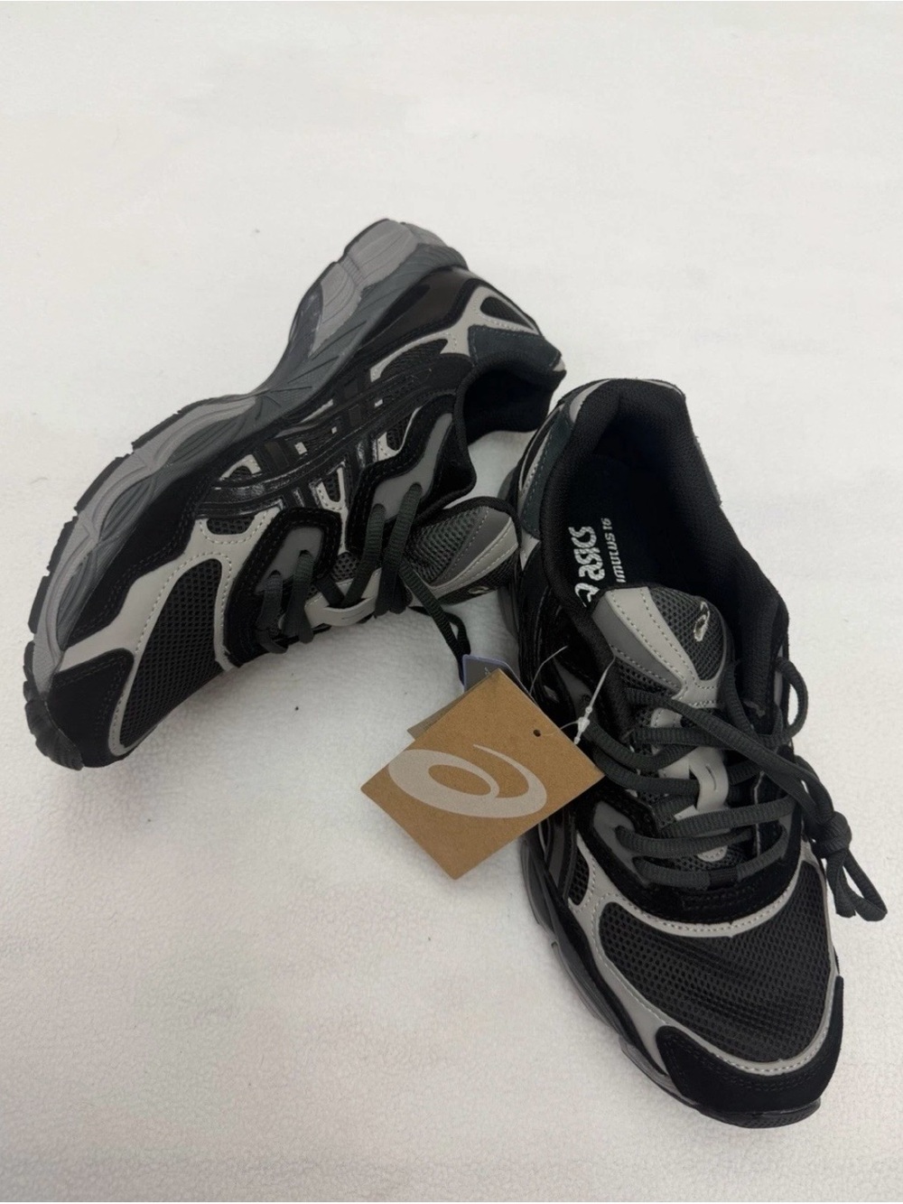 New ASICS GEL-NYC Sneakers (No Box) - Black/Grey - Size men 10